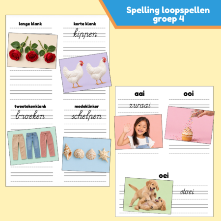 Spelling loopspellen groep 4 (download)