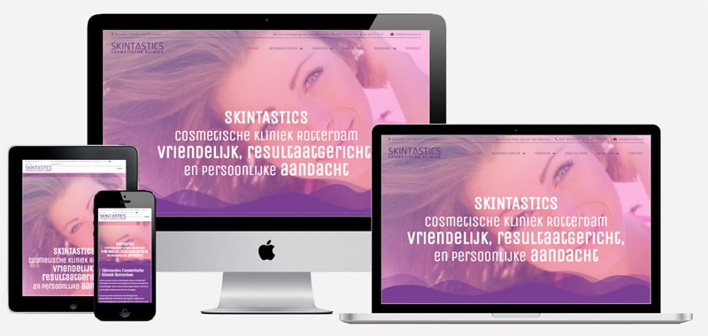 C10Media Skintastics Webdesign