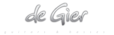 De Gier Guitars & Basses Logo
