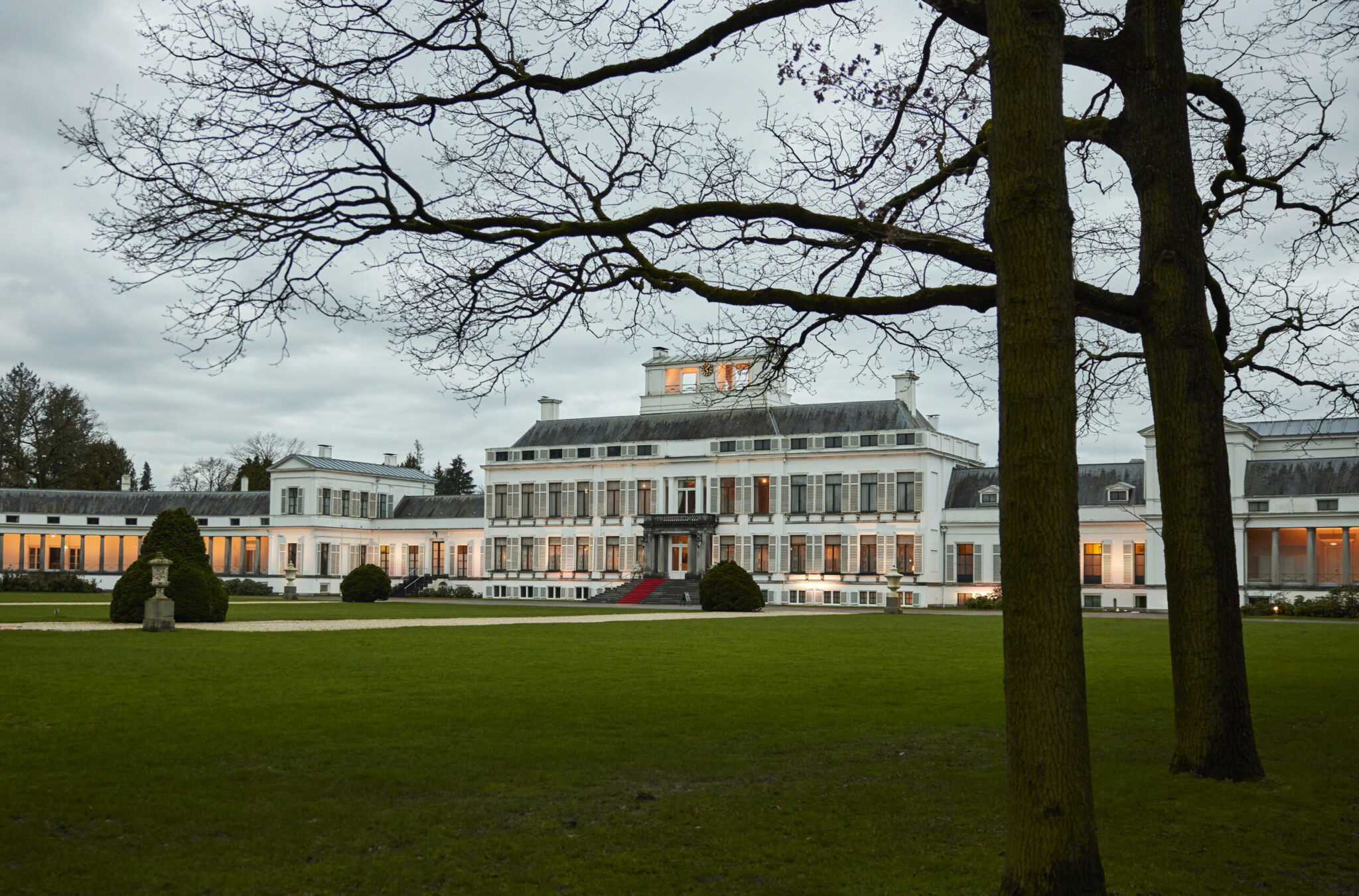 Het koetshuis van Paleis Soestdijk