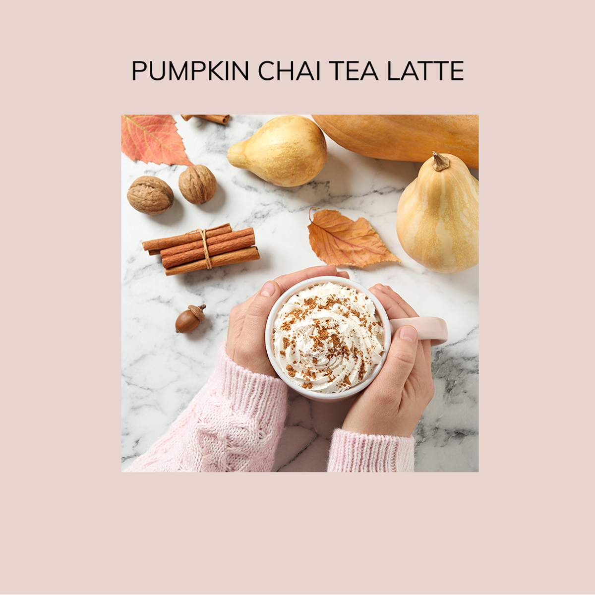 Pumpkin Chai Tea Latte