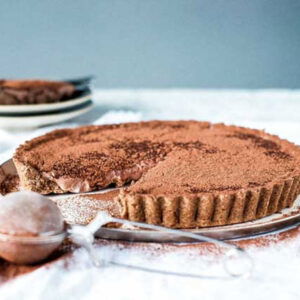 Taart met chocolademousse