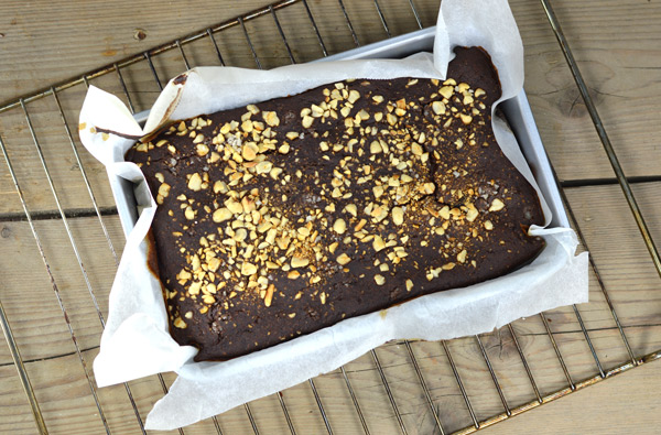 Courgette brownies