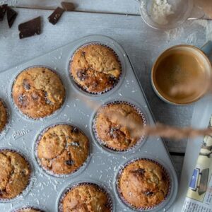 Havermout muffins zonder banaan