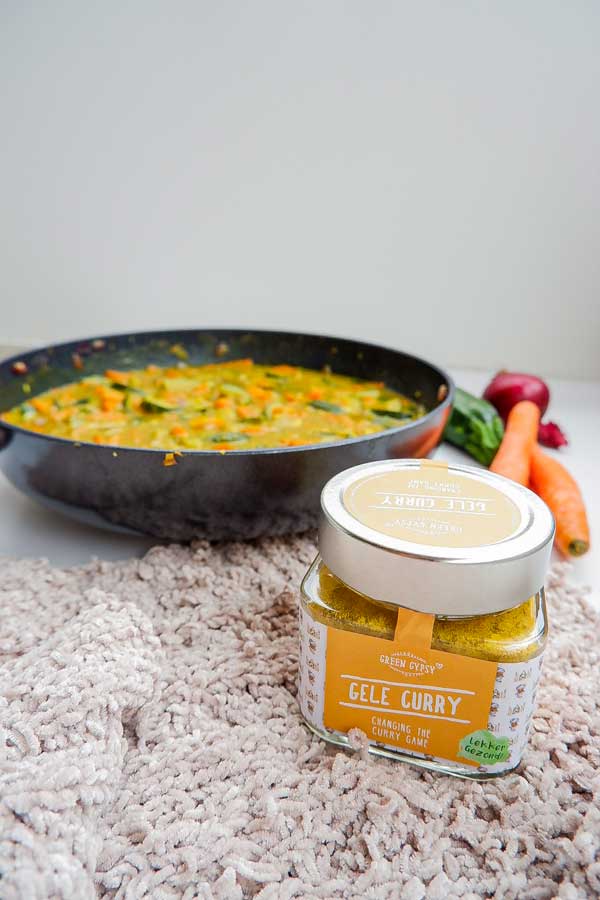 Kruiden voor een curry