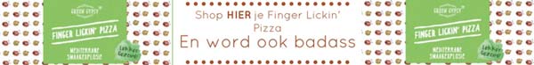 finger licking' pizza