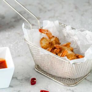 Kokosgarnalen uit de Airfryer
