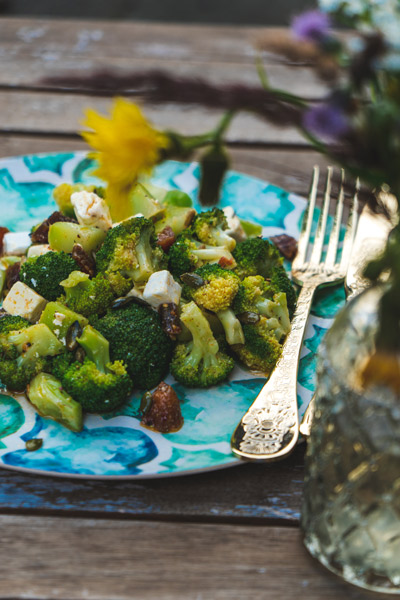 Snelle broccoli salade