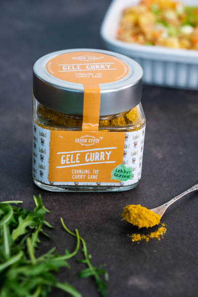 Gele curry en hutspot