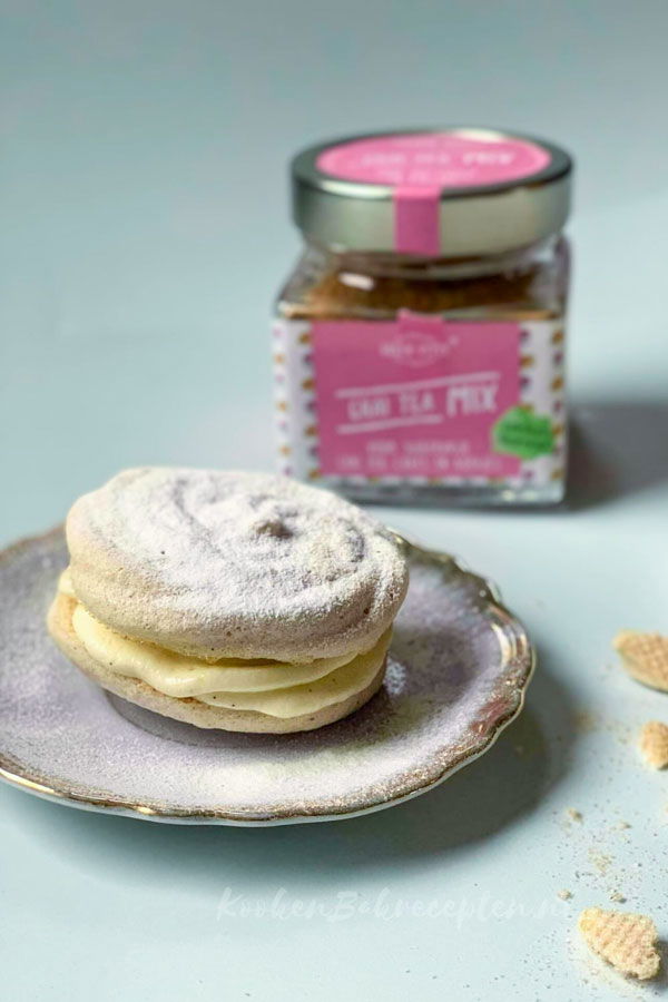 Meringue maken met smaakje: knapperige chai latte meringues gemaakt met Green Gypsy's pure kruidenmix - perfect voor drukke foodies die van gezond én lekker houden