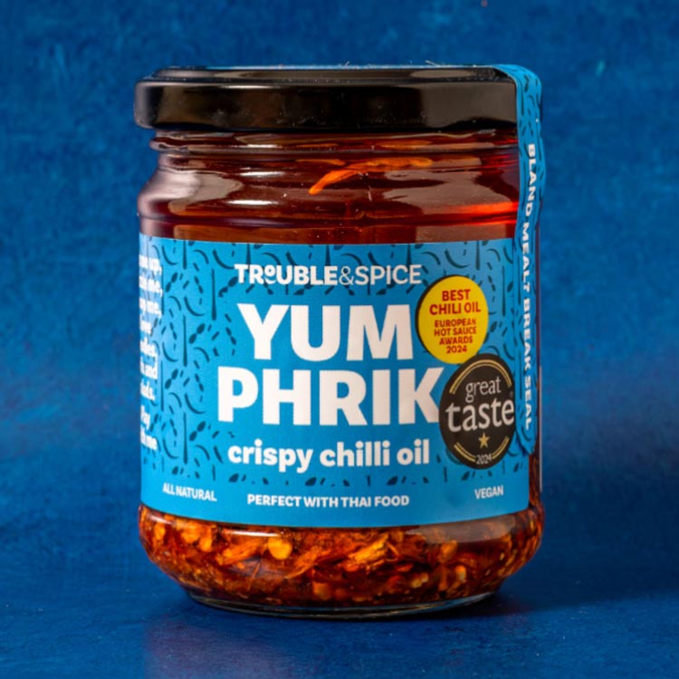 Thaise Crispy Chili Olie