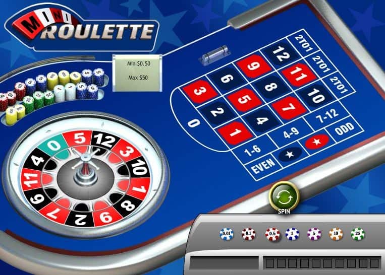 Roulette Playtech mini