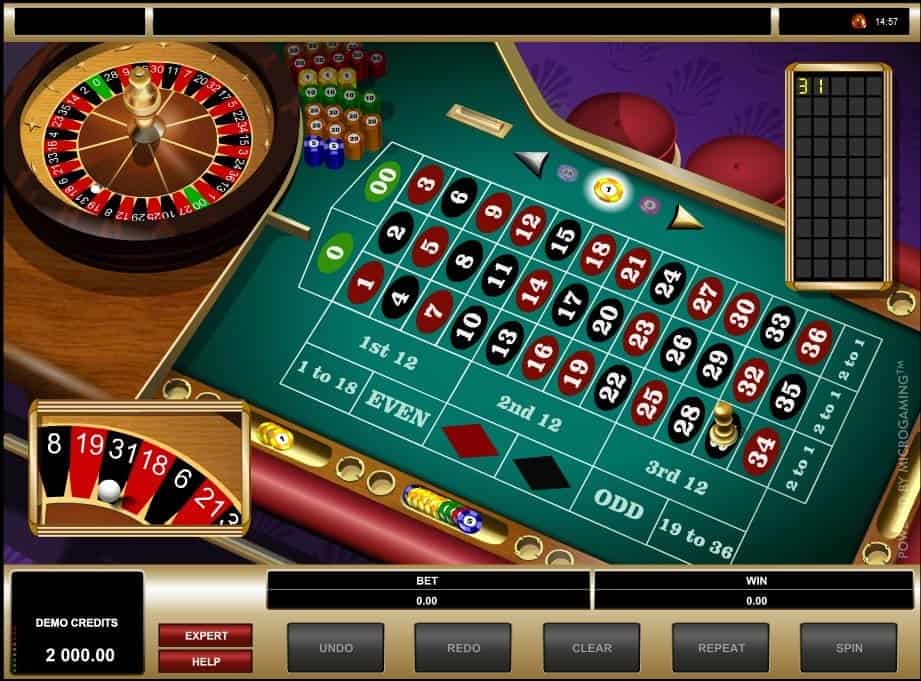American Roulette Microgaming