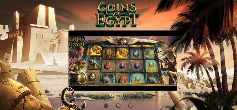 Videoslot Coins of Egypt