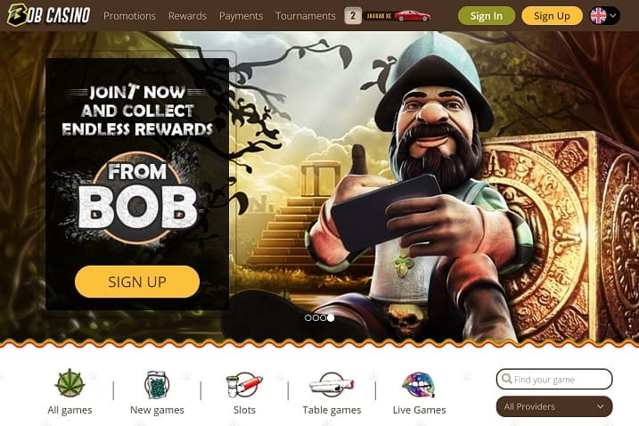 Website van Bob