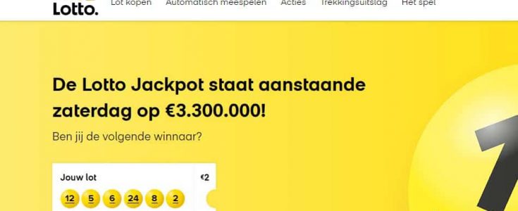 De website van Lotto