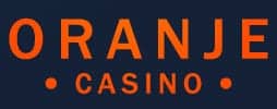 Oranje casino blauwe logo
