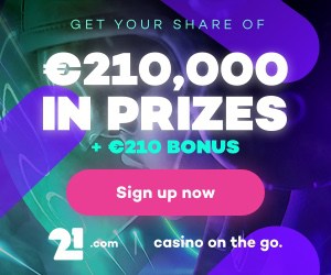 Bonus van 21.com casino