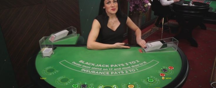Live blackjack spelen in een online casino