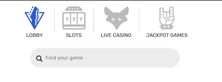 Casino spellen bij Crazy Fox