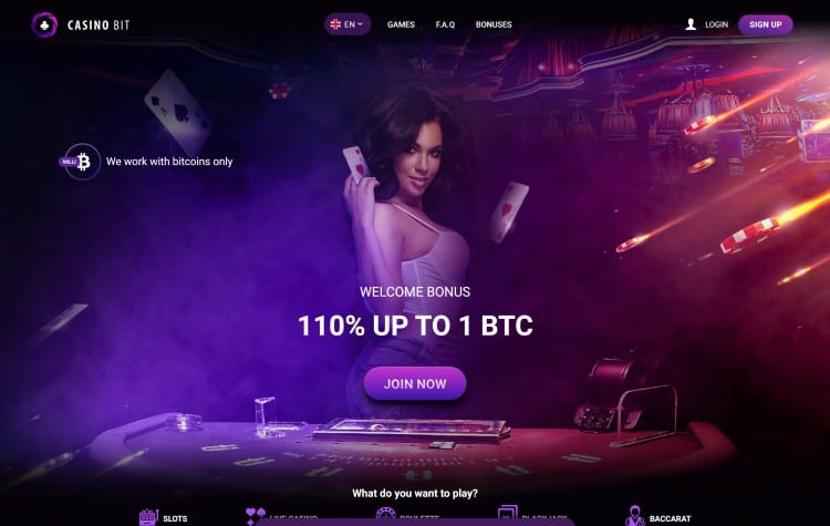 Website van Casinobit