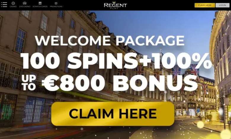 Regent Casino website