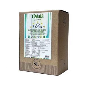 Extra vierge olijfolie 5 star Oilala 5 liter